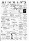 Ealing Gazette and West Middlesex Observer Saturday 17 December 1898 Page 1
