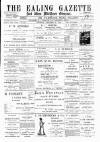 Ealing Gazette and West Middlesex Observer Saturday 31 December 1898 Page 1