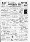 Ealing Gazette and West Middlesex Observer Saturday 04 March 1899 Page 1