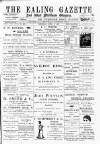Ealing Gazette and West Middlesex Observer Saturday 01 April 1899 Page 1