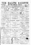 Ealing Gazette and West Middlesex Observer Saturday 13 May 1899 Page 1