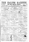 Ealing Gazette and West Middlesex Observer Saturday 27 May 1899 Page 1