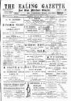 Ealing Gazette and West Middlesex Observer Saturday 22 July 1899 Page 1