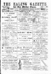 Ealing Gazette and West Middlesex Observer Saturday 29 July 1899 Page 1