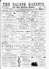 Ealing Gazette and West Middlesex Observer Saturday 02 September 1899 Page 1