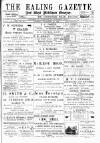Ealing Gazette and West Middlesex Observer Saturday 30 September 1899 Page 1