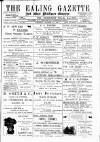 Ealing Gazette and West Middlesex Observer Saturday 21 October 1899 Page 1