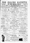 Ealing Gazette and West Middlesex Observer Saturday 02 December 1899 Page 1