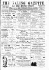 Ealing Gazette and West Middlesex Observer Saturday 09 December 1899 Page 1