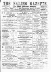 Ealing Gazette and West Middlesex Observer Saturday 28 April 1900 Page 1