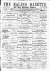 Ealing Gazette and West Middlesex Observer Saturday 02 June 1900 Page 1