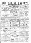 Ealing Gazette and West Middlesex Observer Saturday 09 June 1900 Page 1