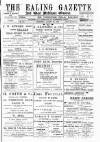 Ealing Gazette and West Middlesex Observer Saturday 18 August 1900 Page 1