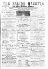 Ealing Gazette and West Middlesex Observer Saturday 13 October 1900 Page 1
