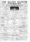 Ealing Gazette and West Middlesex Observer Saturday 20 October 1900 Page 1