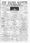 Ealing Gazette and West Middlesex Observer Saturday 03 November 1900 Page 1