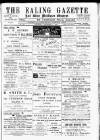 Ealing Gazette and West Middlesex Observer Saturday 01 December 1900 Page 1