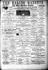 Ealing Gazette and West Middlesex Observer Saturday 09 November 1901 Page 1