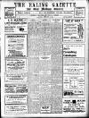 Ealing Gazette and West Middlesex Observer Saturday 15 February 1913 Page 1