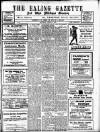 Ealing Gazette and West Middlesex Observer Saturday 15 March 1913 Page 1