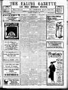 Ealing Gazette and West Middlesex Observer Saturday 08 November 1913 Page 1