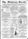 Middlesex Gazette Saturday 11 July 1908 Page 1