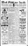West Middlesex Gazette Saturday 18 January 1930 Page 1