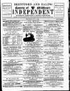 Middlesex Independent Wednesday 09 July 1884 Page 1