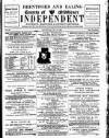 Middlesex Independent Saturday 19 July 1884 Page 1