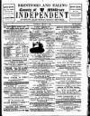 Middlesex Independent Saturday 09 August 1884 Page 1