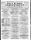 Middlesex Independent Wednesday 17 September 1884 Page 1