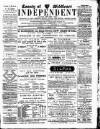Middlesex Independent Wednesday 09 November 1887 Page 1