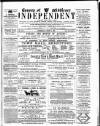 Middlesex Independent Wednesday 29 August 1888 Page 1