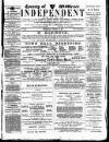 Middlesex Independent Wednesday 09 January 1889 Page 1