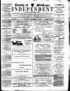 Middlesex Independent Saturday 17 September 1892 Page 1