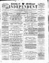 Middlesex Independent Wednesday 08 November 1893 Page 1
