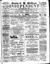 Middlesex Independent Saturday 18 January 1896 Page 1