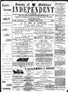 Middlesex Independent Saturday 15 April 1899 Page 1