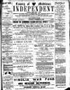 Middlesex Independent Saturday 16 December 1899 Page 1