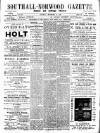 West Middlesex Gazette Saturday 28 November 1908 Page 1