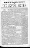 Jewish Record Friday 23 April 1869 Page 9