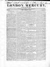 London Mercury 1836 Sunday 12 March 1837 Page 1