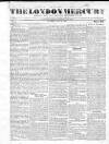 London Mercury 1836 Sunday 09 July 1837 Page 1