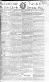 London Packet and New Lloyd's Evening Post Wednesday 04 February 1801 Page 1