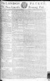 London Packet and New Lloyd's Evening Post Wednesday 15 April 1801 Page 1