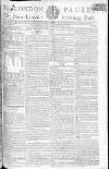 London Packet and New Lloyd's Evening Post Monday 29 June 1801 Page 1