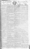 London Packet and New Lloyd's Evening Post Monday 05 October 1801 Page 1
