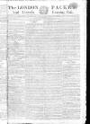 London Packet and New Lloyd's Evening Post Monday 27 March 1809 Page 1
