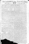 London Packet and New Lloyd's Evening Post Monday 20 February 1815 Page 1