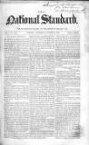 National Standard Saturday 14 August 1858 Page 1